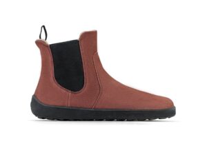 Barefoot Boots Be Lenka Entice – Burgundy Barefoot Boots