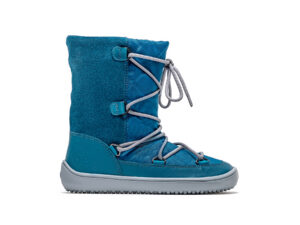 Winter Kids Barefoot Be Lenka Snowfox Kids – Dark Teal Winter Kids Barefoot