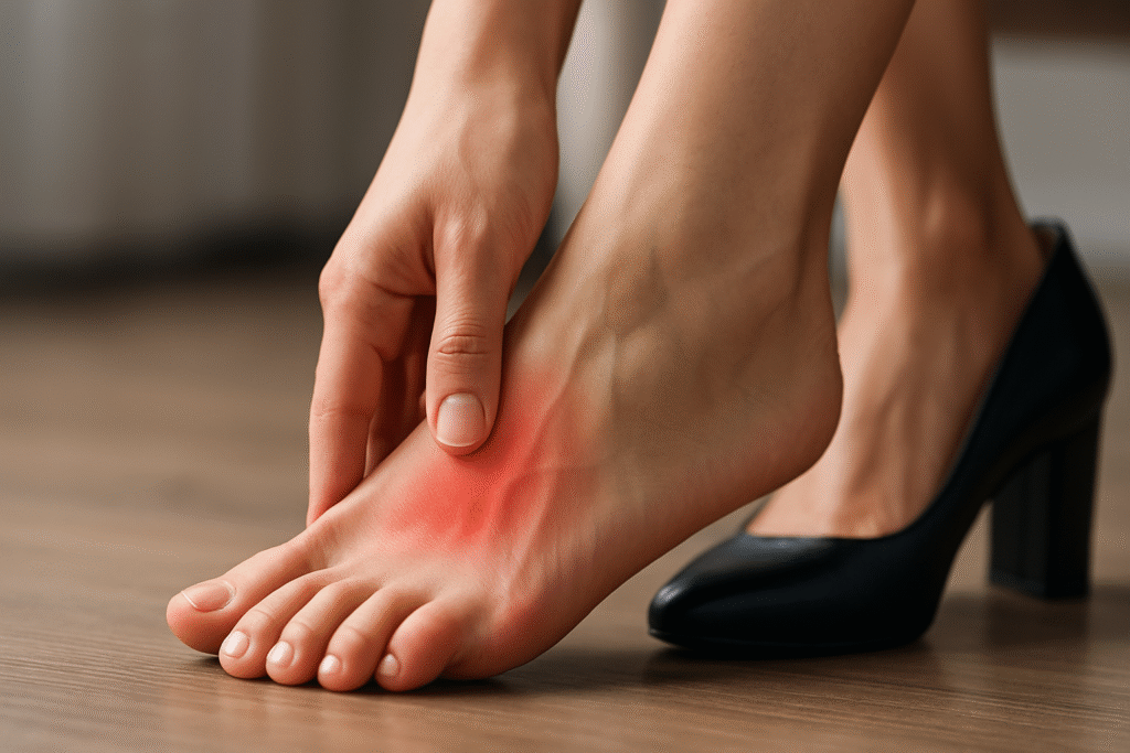 Kulno skausmas ir plantarinis fascitas – dažniausios priežastys ir sprendimai.