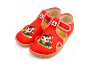 Antal Detské papuče Rascal Ladybug s podporou klenby Size: