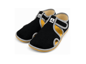 Antal Detské papuče Rascal Basic Black s podporou klenby Size:
